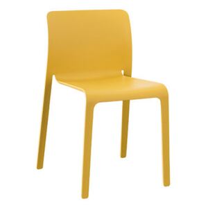 First Chair Stacking chair - / Plastic by Magis Yellow