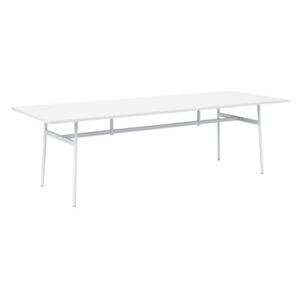 Union Desk - / 250 x 90 cm – Fenix laminate by Normann Copenhagen White