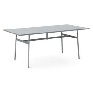 Union Desk - / 180 x 90 cm - Fenix laminate by Normann Copenhagen Grey