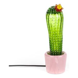 Cactus Sunrise Large Table lamp - / Cement & glass - H 44 cm by Seletti Green