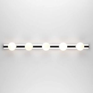 Cabaret Five Wall light - / L 70 cm - Pull switch by Astro Lighting White/Metal