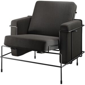 Traffic Padded armchair by Magis Brown/Black