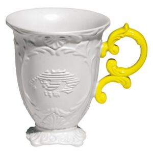 I-Mug Mug by Seletti White/Yellow
