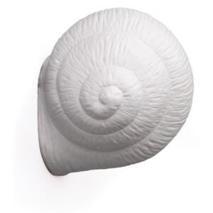 Snail Sleeping Hook - / Snail - resin by Seletti White