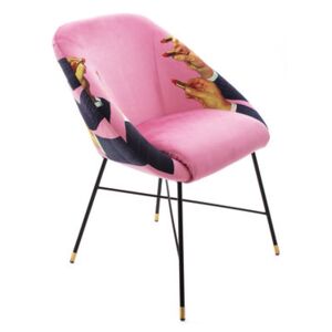 Toiletpaper Padded chair - / Lipsticks by Seletti Pink