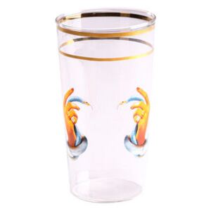 Toiletpaper - Mains & serpents Glass by Seletti Multicoloured