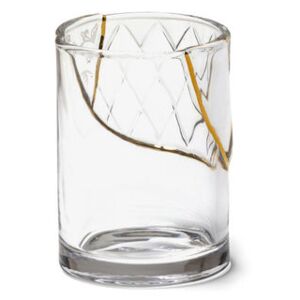 Kintsugi n°2 Glass - / Glass & fine gold by Seletti Gold/Transparent