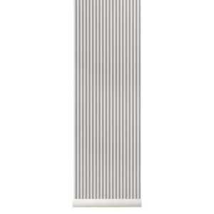 Thin Lines Wallpaper - / 1 roll - Width 53 cm by Ferm Living Grey/Beige