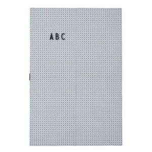A3 Memo board - / L 30 x H 42 cm by Design Letters Grey