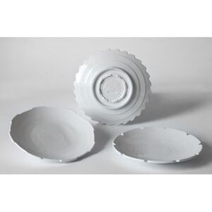 Machine Collection Dessert plate - / Set of 3 - Ø 20 cm by Diesel living with Seletti White