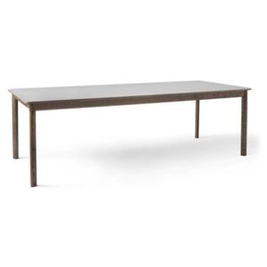 Patch HW2 Extending table - / Fenix laminate - L 240 to 340 cm by &tradition Grey/Natural wood