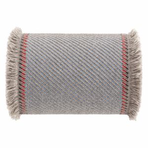 Garden Layers Cushion - / Large roll - Handwoven by Gan Blue/Beige