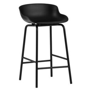 Hyg High stool - / H 65 cm - Polypropylene by Normann Copenhagen Black