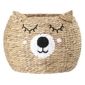 Ourson Basket - / Water hyacinth by Bloomingville Beige
