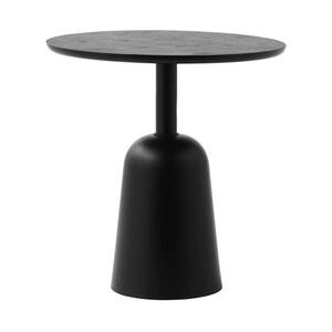 Turn Coffee table - / Height adjustable from 41 to 64 cm / Ø 55 cm by Normann Copenhagen Black