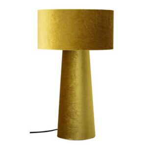 Table lamp - / Velvet - H 50 cm by Bloomingville Yellow