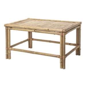 Sole Coffee table - / Bamboo - 70 x 70 cm by Bloomingville Natural wood