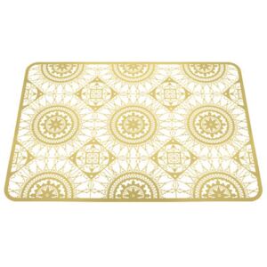 Italic Lace Tablemat - 45 x 32 cm - Trivet by Driade Kosmo Gold