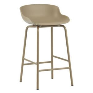 Hyg High stool - / H 65 cm - Polypropylene by Normann Copenhagen Beige