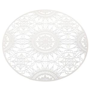 Italic Lace Tablemat - Trivet - Ø 34 cm by Driade Kosmo White