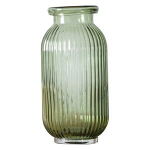 Acel Green Glass Vase, Large