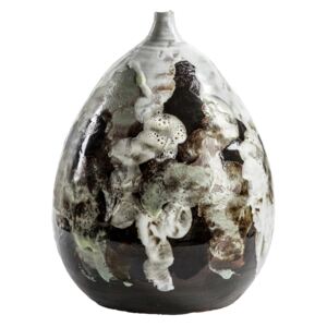 Waverly Glazed Stoneware Teardrop Vase