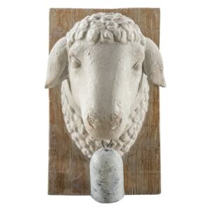 Shawn the Sheep Bust with Bell