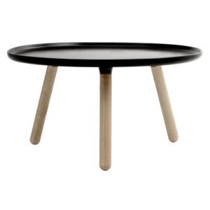 Tablo Large Coffee table - Ø 78 cm by Normann Copenhagen Black