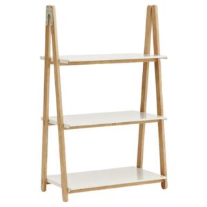 One Step Up Shelf - Low by Normann Copenhagen White/Natural wood