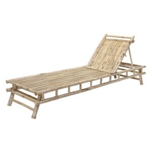 Sole Sun lounger - / Bamboo - Multiposition by Bloomingville Natural wood