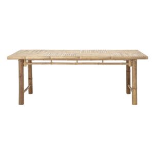 Sole Rectangular table - / Bamboo - 100 x 200 cm by Bloomingville Natural wood