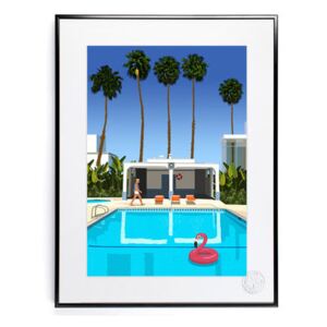Paulo Mariotti - Palm Springs Poster - 40 x 50 cm by Image Republic Multicoloured