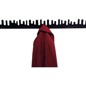 Wave Coat stand - L 45 cm - Set of 2 by Design House Stockholm Black