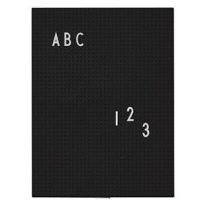 A4 Memo board - / L 21 x H 30 cm by Design Letters Black