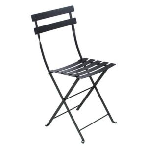 Bistro Folding chair - Metal by Fermob Black