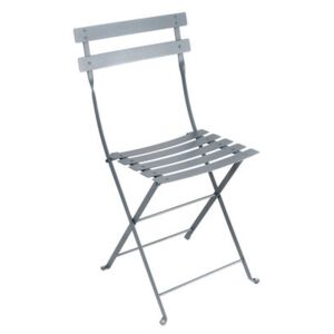 Bistro Folding chair - Metal by Fermob Grey/Silver