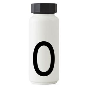 A-Z Insulated bottle - / 500 ml - Letter O by Design Letters White