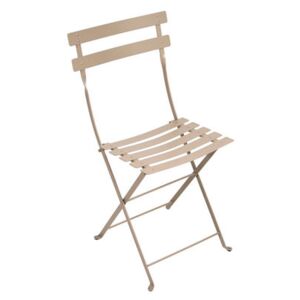 Bistro Folding chair - Metal by Fermob Beige