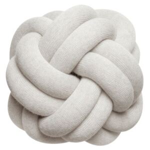 Knot Cushion - / Handmade - 30 x 30 cm by Design House Stockholm White/Beige