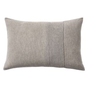 Layer Cushion - / Hand-knitted baby llama wool - 60 x 40 cm by Muuto Grey