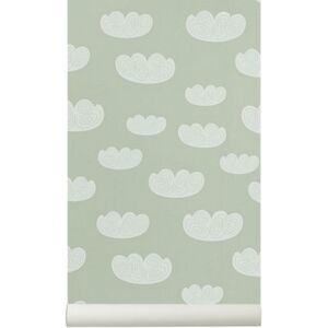 Cloud Wallpaper by Ferm Living Green