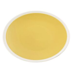 Sicilia Dessert plate - Ø 20 cm by Maison Sarah Lavoine White/Yellow