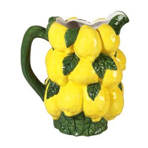 Lemon Carafe - / Ceramic by & klevering Yellow/Green