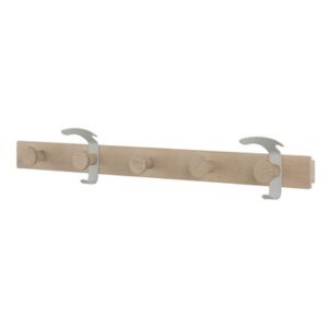 Plank Wall coat rack - / L 87.5 cm by Muuto Natural wood