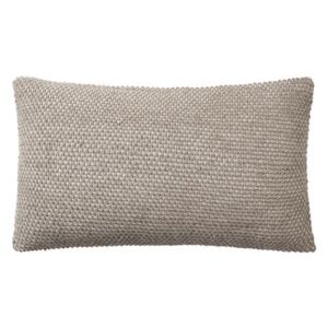 Twine Cushion - / Hand-knitted baby llama wool - 80 x 60 cm by Muuto Grey