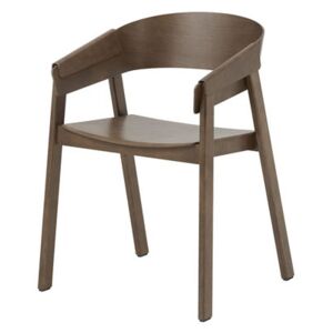 Cover Armchair - / Wood by Muuto Natural wood
