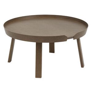 Around Large Coffee table - / Ø 72 x H 37.5 cm by Muuto Natural wood