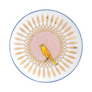 Bel Paese - Uccellino Dessert plate - / Ø 12 cm by Bitossi Home Multicoloured