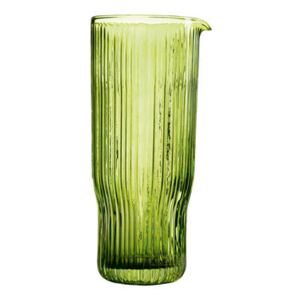 Riffle Carafe - / 1 Litre - Glass by & klevering Green