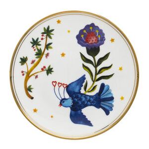 Uccellino Dessert plate - / Ø 15 cm by Bitossi Home Multicoloured
